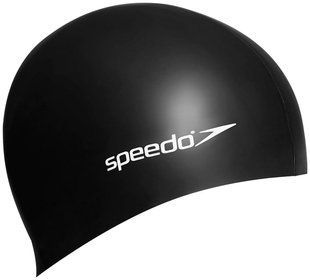 Шапка для плавання Speedo FLAT SILCONE CAP TEAM JU чорний Діт One Size 8-709931959-1 фото