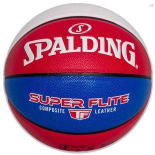 М'яч баскетбольний Spalding SUPER FLITE червоний, білий, синій Уні 7 76928Z фото