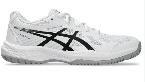 Children's squash shoes Asics Gel-Upcourt 9 white/black (30.5) 12.5