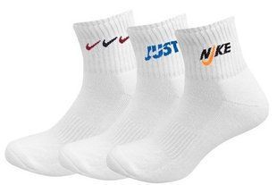 Шкарпетки Nike U NK EVERYDAY PLUS CUSH ANKLE білий, мультиколор Чол 34-38 DH3827-902 фото