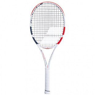 Racquet Babolat Pure Strike 100 unstr white/red/black no cover Gr3