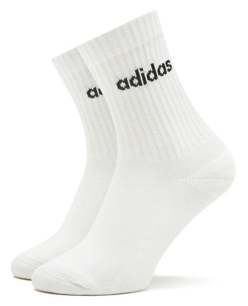 Шкарпетки Adidas C LIN CREW 3P білий, чорний Уні L (43-45) HT3455 фото