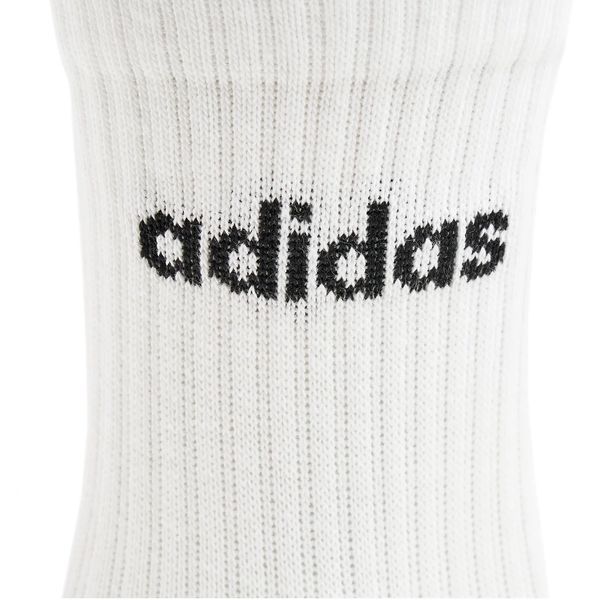 Шкарпетки Adidas C LIN CREW 3P білий, чорний Уні L (43-45) HT3455 фото