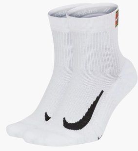 Шкарпетки Nike U NK MULTIPLIER MAX ANKLE 2PR білий Уні 38-42 CU1309-100 фото