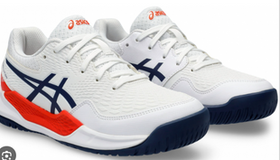 Кроссовки детские Asics GEL-RESOLUTION 9 GS white/red/blue (33.5) 2 1044A067-103 фото