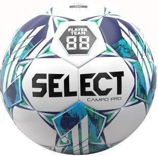 М'яч футбольний Select FB Campo PRO v23 біло-зелений Уні 5 387456-931 фото