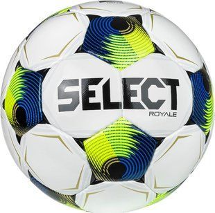 М'яч футбольний Select FB Royale v26 білий, жовтий Уні 4 022437-001 фото