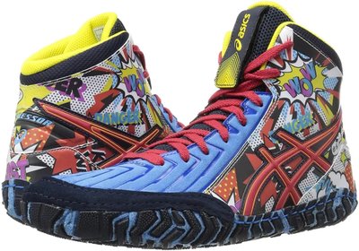 ASICS Aggressor 3 LE COMIC-HERO wrestling shoes, 45