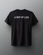T-shirt Rudis Word Gradient L black (cts-1268-m)