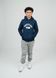 Дитяча флісова толстовка, худі Nike Wrestling Disc Club Fleece, розмір YM синя (APS429-419) APS429-419 фото 2