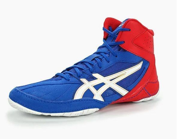 Asics MATCONTROL wrestling/boxing shoe size EUR44/US11/28cm Blue/Red
