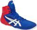 Asics MATCONTROL wrestling/boxing shoe size EUR44/US11/28cm Blue/Red
