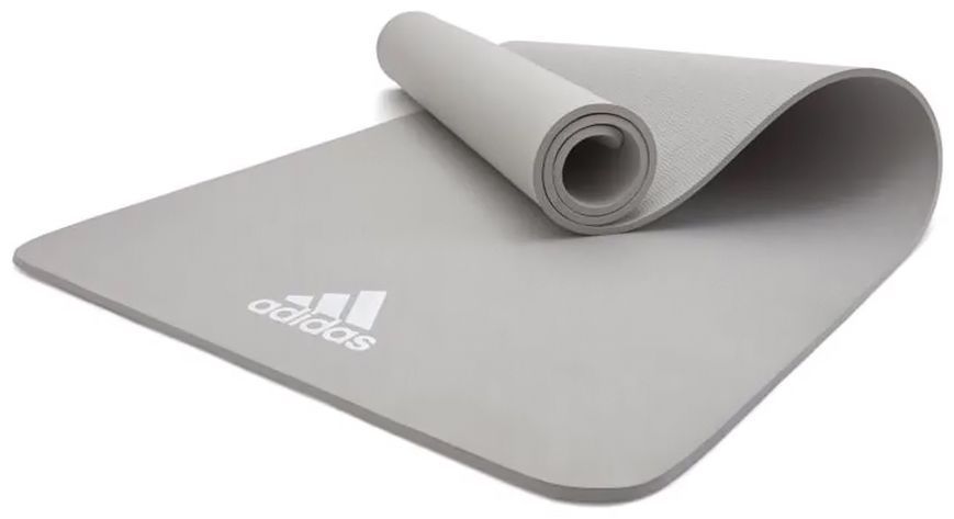 Килимок для йоги Adidas Yoga Mat сірий Уні 176 х 61 х 0,8 см ADYG-10100GR фото