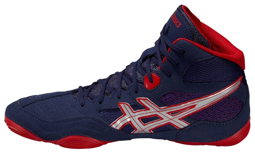 ASICS Snapdown wrestling/boxing shoe size EUR47/US13/29.75cm Blue/Red