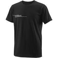 Футболка дитяча Wilson TEAM II TECH TEE Y Black XS WRA796601 фото