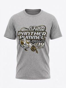 Футболка O'Fallon Panther Pummel Wrestling Tournament р. S сіра (ldj3976l) ldj3976l фото