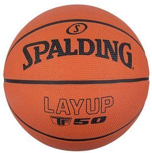 М'яч баскетбольний Spalding LAYUP TF-50 помаранчевий Уні 5 84334Z фото