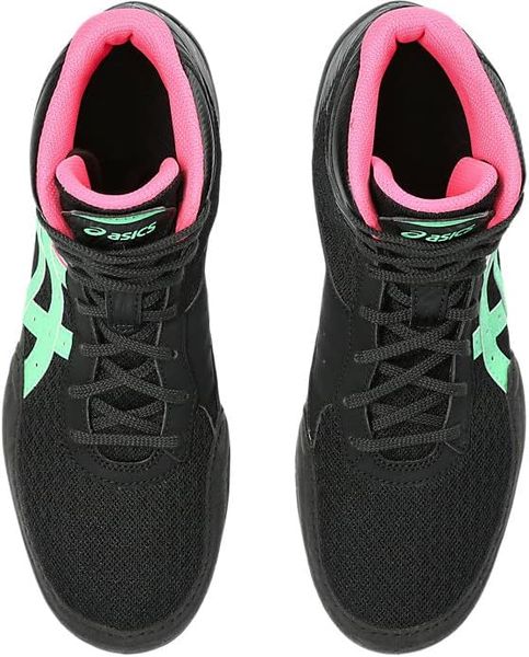 Борцівки ASICS Matflex 7 р40.5 (26см) чорно-зелені 1081A057.001 фото