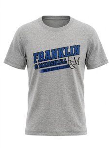 Franklin & Marshall Wrestling T-shirt size S gray (kgef38460)