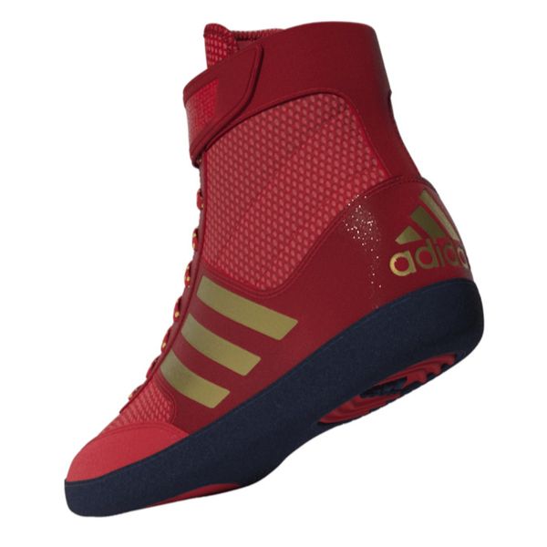 Борцовки, боксерки Adidas Combat Speed 5 р42.5 (27см) красные с золотом (HQ1132) HQ1132 фото