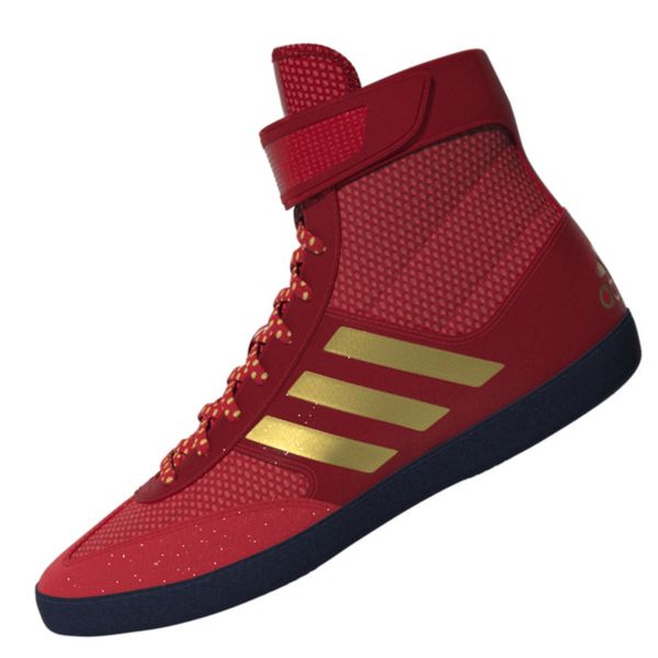 Борцовки, боксерки Adidas Combat Speed 5 р42.5 (27см) красные с золотом (HQ1132) HQ1132 фото