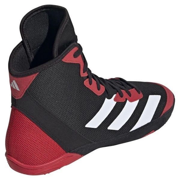 Борцовки Adidas ADIZERO Mat Wizard 6 р41.5 (26см) черно-красные IG2015 фото