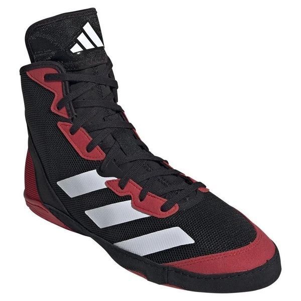 Борцовки Adidas ADIZERO Mat Wizard 6 р41.5 (26см) черно-красные IG2015 фото