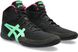 ASICS Matflex 7 wrestling/boxing shoe size EUR39.5/US8/25.5cm Black/New Leaf