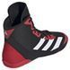 Борцовки Adidas ADIZERO Mat Wizard 6 р41.5 (26см) черно-красные IG2015 фото 6