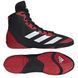 Борцовки Adidas ADIZERO Mat Wizard 6 р41.5 (26см) черно-красные IG2015 фото 9