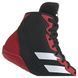 Борцовки Adidas ADIZERO Mat Wizard 6 р41.5 (26см) черно-красные IG2015 фото 5