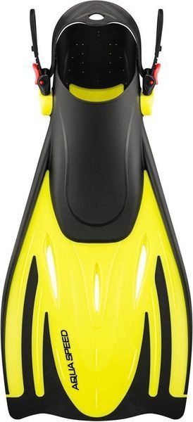 Ласти Aqua Speed WOMBAT 528-18-1 чорний, жовтий Діт 27-31 528-18 фото