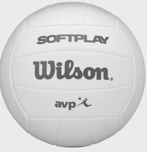 М'яч волейбольний Wilson AVP SOFT PLAY VB WHITE OF WV4007201XBOF фото