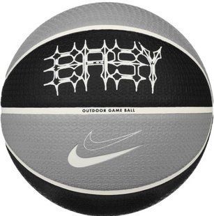М'яч баскетбольний Nike PLAYGROUND 8P 2.0 K DURANT DEFLATED BLACK/WOLF GREY/BLACK/SAIL size 7 N.100.7112.030.07 фото