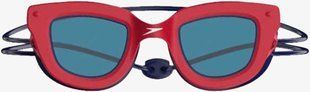Окуляри для плавання Speedo KIDS SUNNY G SEASIDE 618 червоний, чорний Діт OSFM 8-7750491618 фото