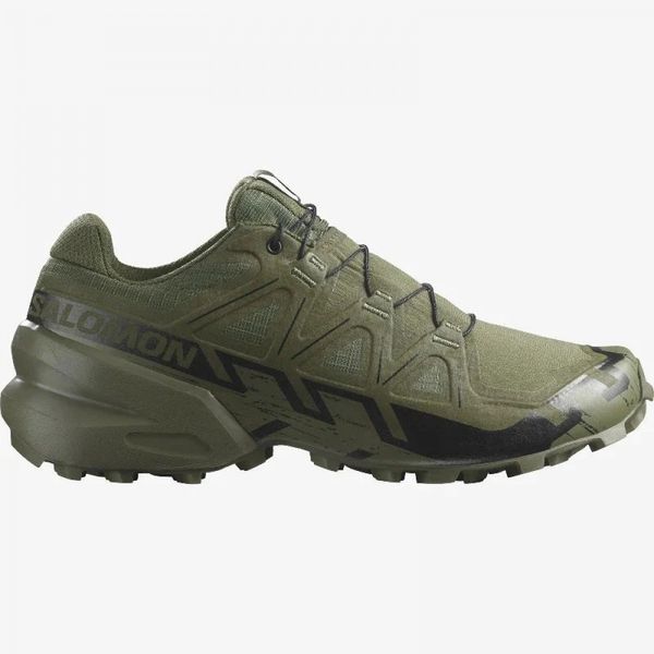 Летние кроссовки SALOMON SPEEDCROSS 6 FORCES р43.5 (27.5см) олива 471612-31 фото