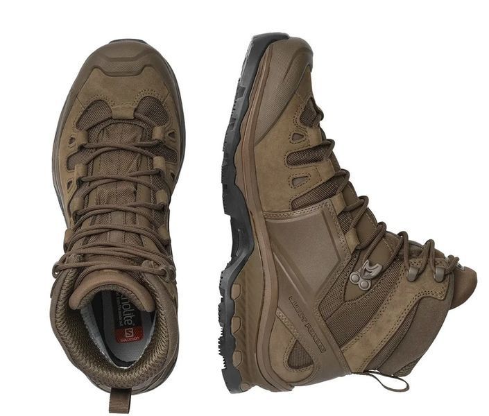 Берці тактичні Salomon Quest 4D Forces 2 р46 (29.5см) коричневі (472208) 472208 фото