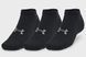 Шкарпетки UA Essential Low Cut 3pk чорний Уні MD 1382958-001 фото 1