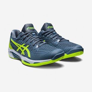 Кросівки чоловічі Asics Solution Speed FF 2 clay grey/green (44.5) 10.5 1041A187-402 фото