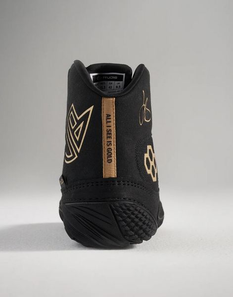 Rudis JB1 wrestling/boxing shoe size EUR38/24cm Black