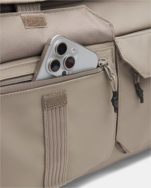 Сумка UA Triumph Backpack Duffle 48L бежевий Уні 33 x 24 x 53 см 1384664-200 фото