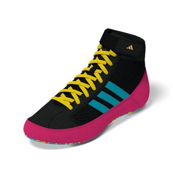 Борцівки Adidas HVC2 р36 (22.5см) чорно-рожеві (JQ4992) JQ4992 фото