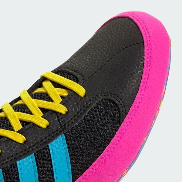 Борцівки Adidas HVC2 р36 (22.5см) чорно-рожеві (JQ4992) JQ4992 фото