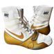 Nike Hyperko Boxing shoes EUR38.5/US6/24cm White/Metallic Gold (634923-107)