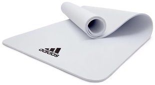 Килимок для йоги Adidas Yoga Mat білий Уні 176 х 61 х 0,8 см ADYG-10100WH фото