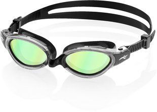 Окуляри для плавання Aqua Speed TRITON 2.0 MIRROR 60418 чорний, сірий Уні OSFM 283-53 фото