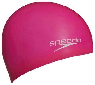 Шапка для плавання Speedo MOULDED SILC CAP JU рожевий Діт OSFM 8-70990F290 фото