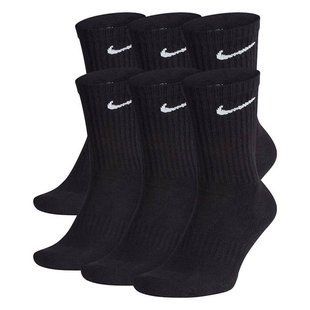 Шкарпетки Nike U NK EVERYDAY CUSH CREW 6PR-BD чорний Уні 38-42 SX7666-010 фото