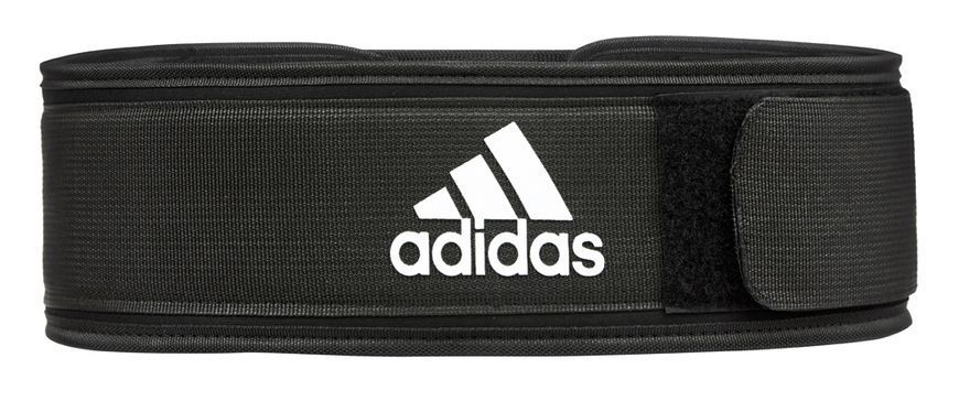 Пояс для важкої атлетики Adidas Essential Weightlifting Belt чорний Уні XL (94 - 120 см) ADGB-12256 фото