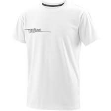 Футболка дитяча Wilson TEAM II TECH TEE Y white XS WRA796602 фото